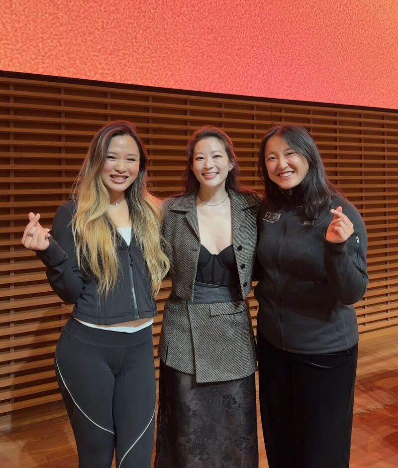 Xinyi Tong with Arden Cho